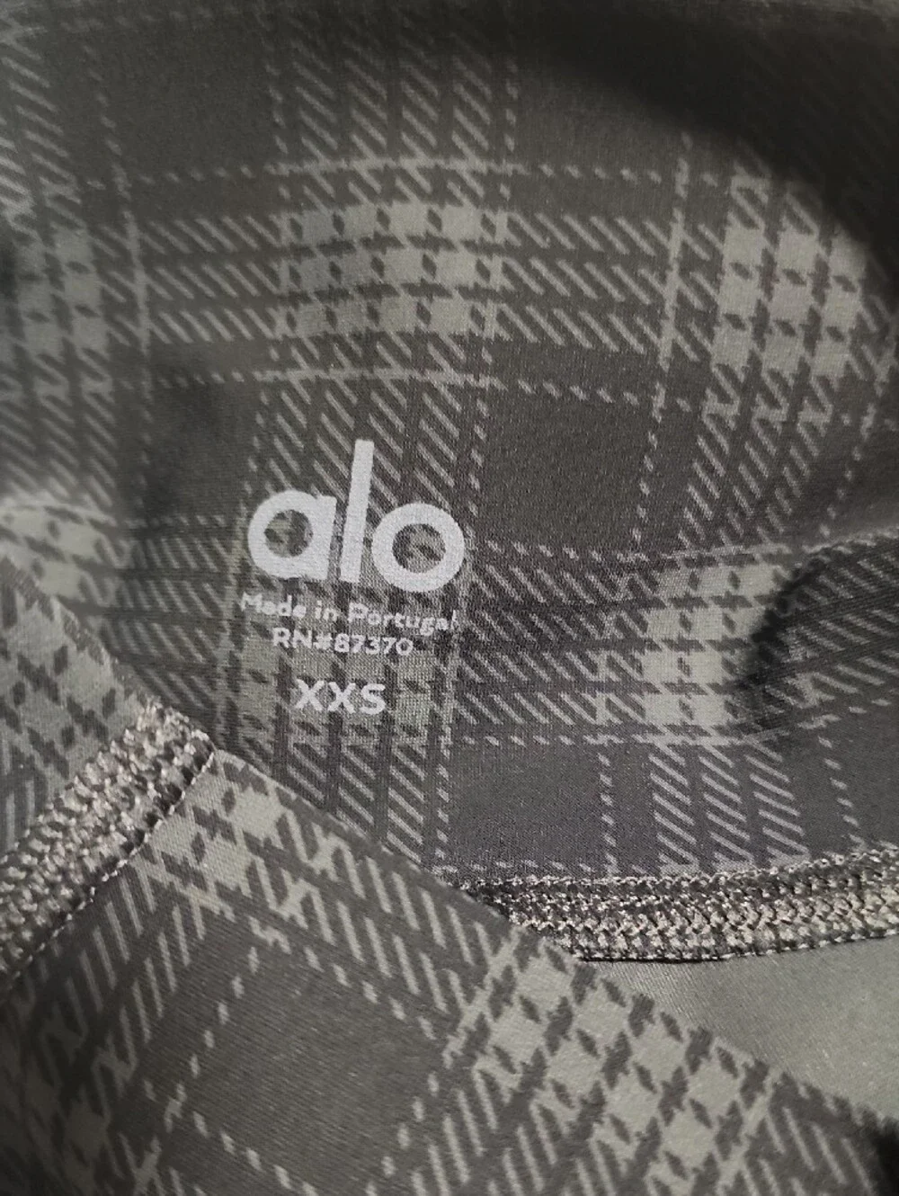 ALO Yoga Vapor Plaid Leggings